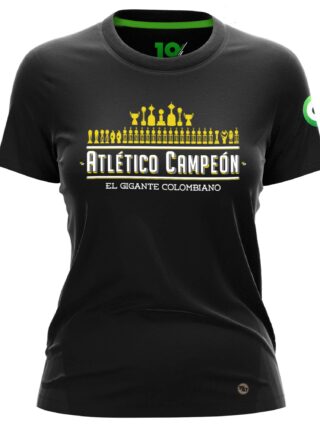 Camiseta Dama Atlético Campeón