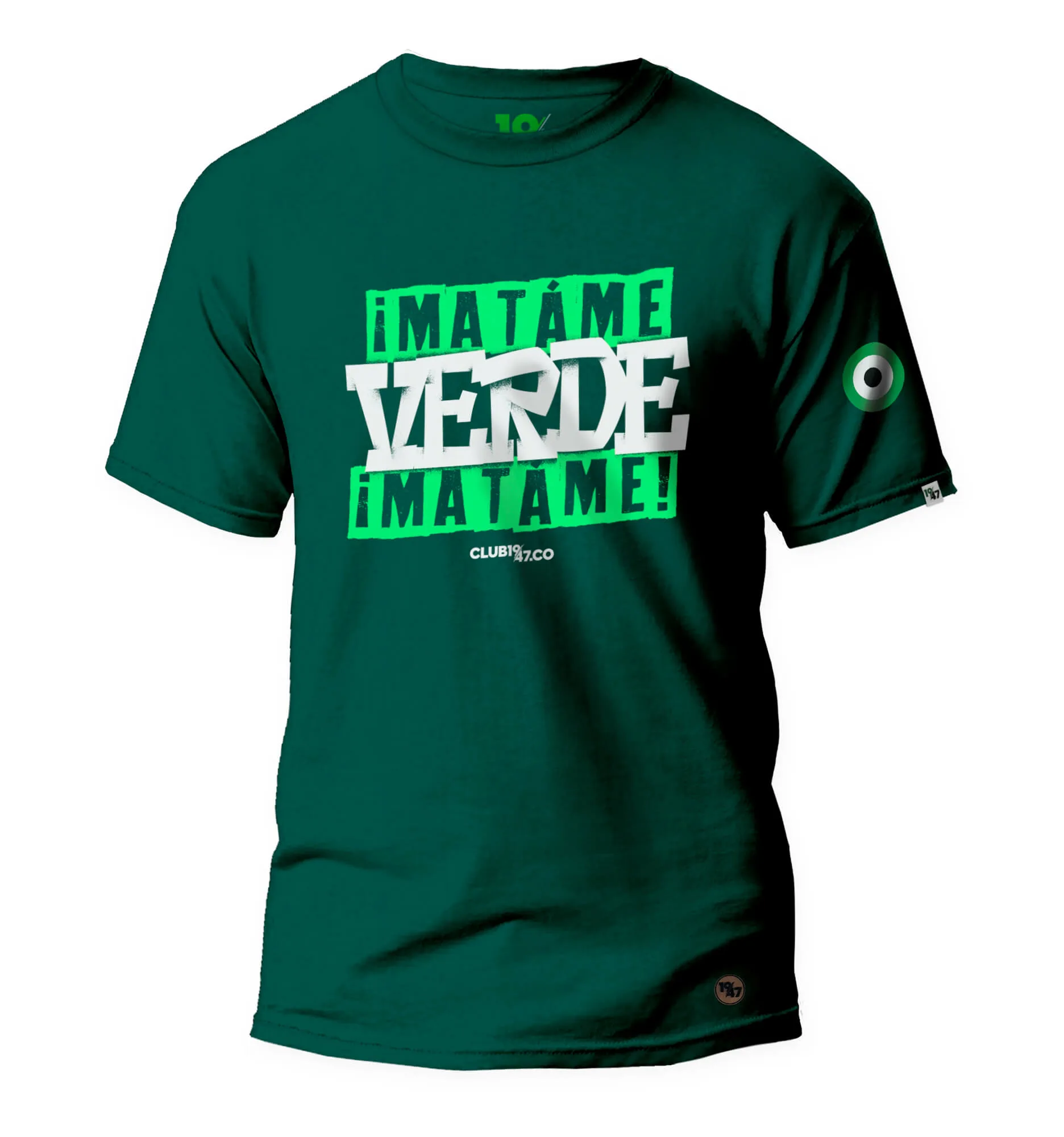 Camiseta Matáme Verde Matáme