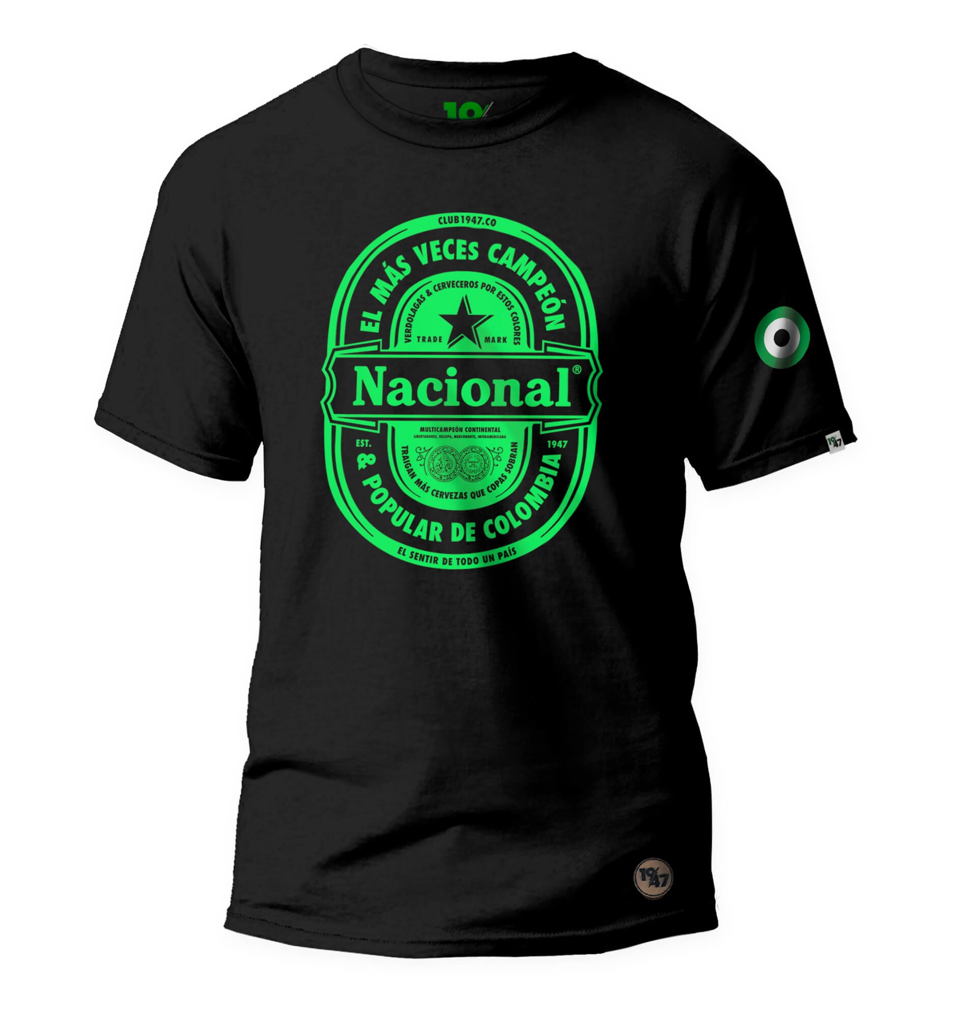 Camiseta Cerveza verdolaga 1947