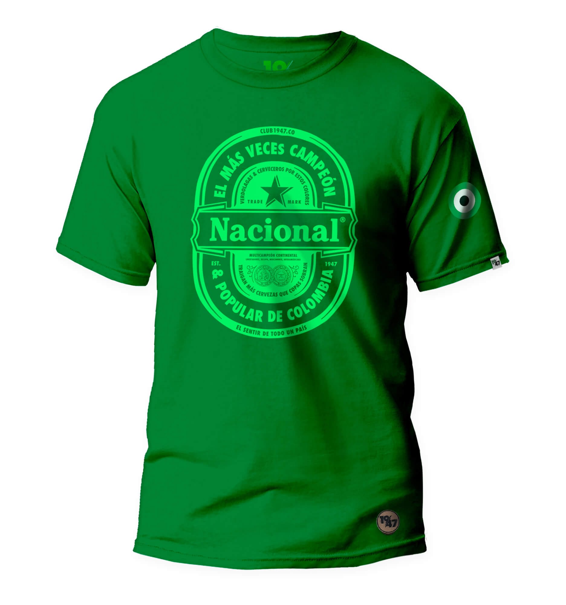 Camiseta Cerveza verdolaga 1947