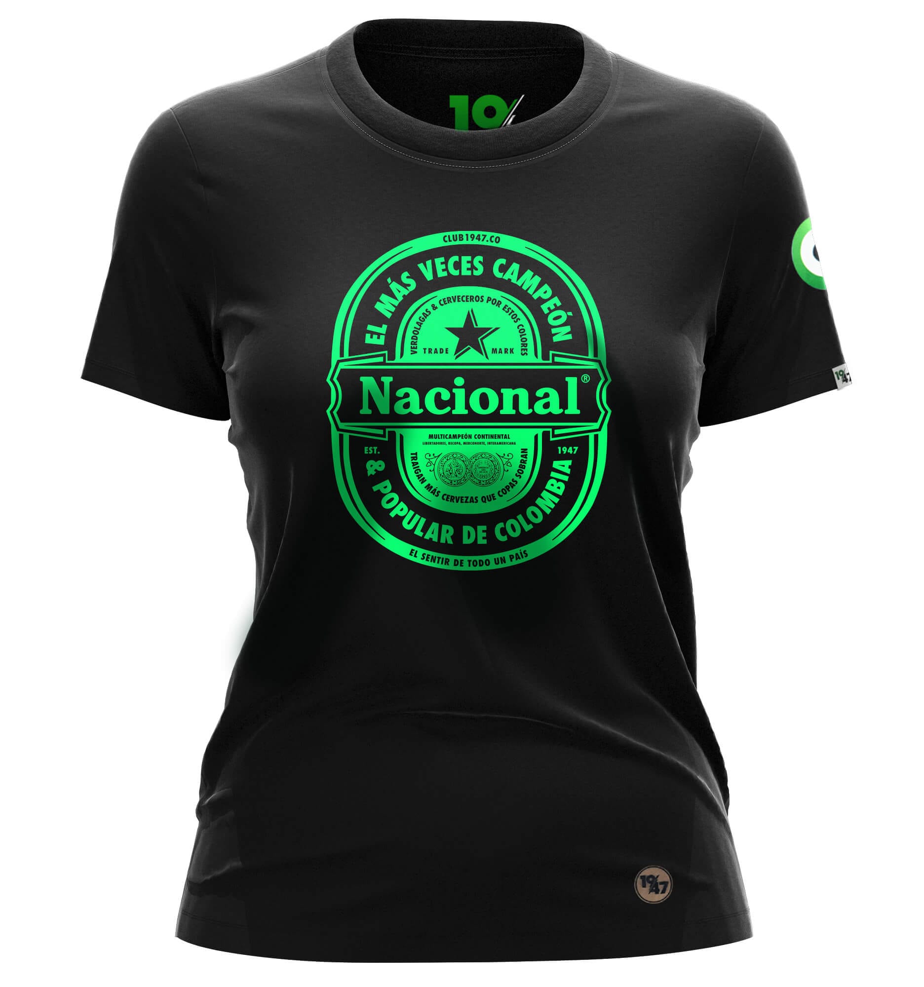 Camiseta Cerveza verdolaga 1947