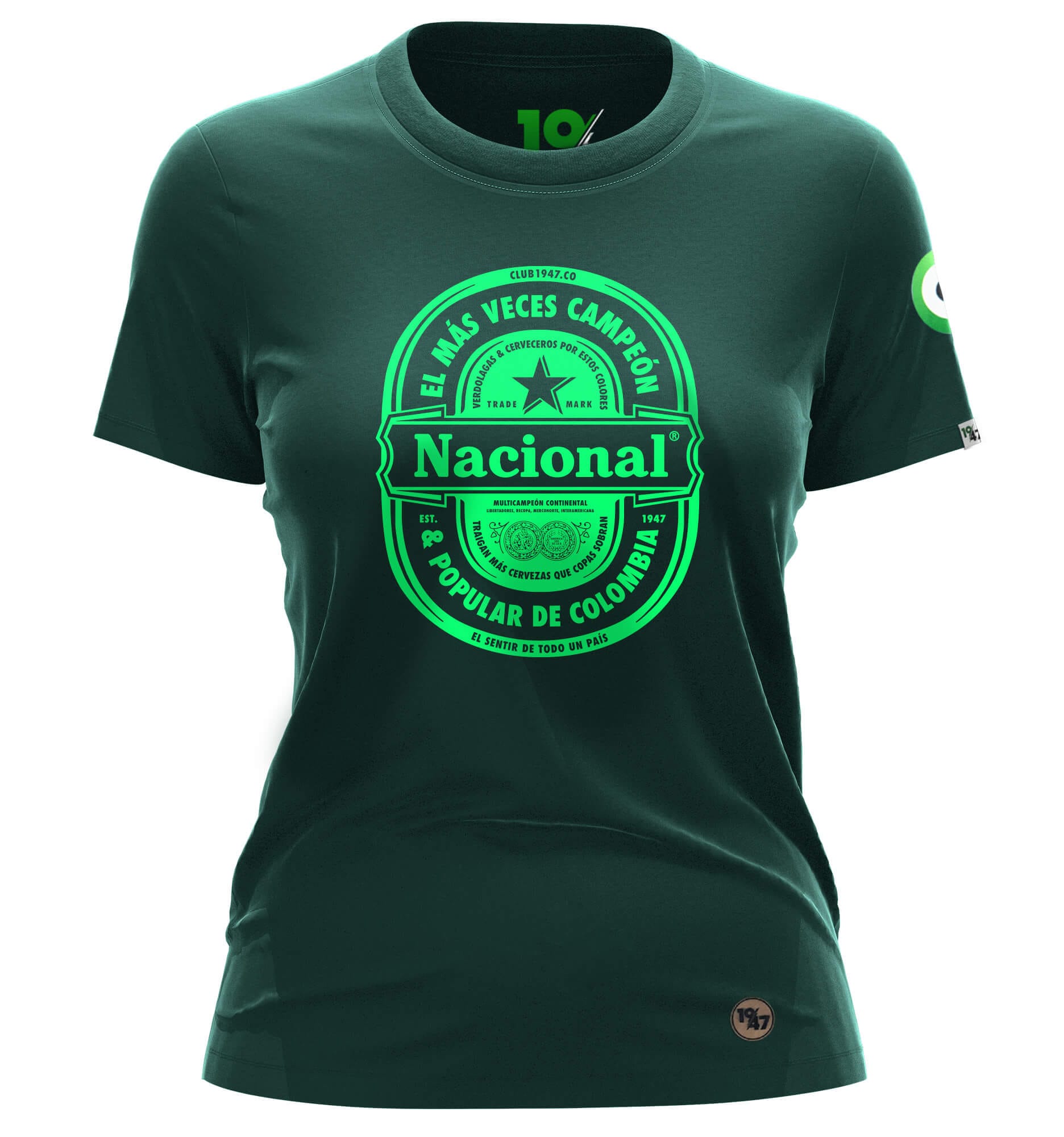 Camiseta Cerveza verdolaga 1947