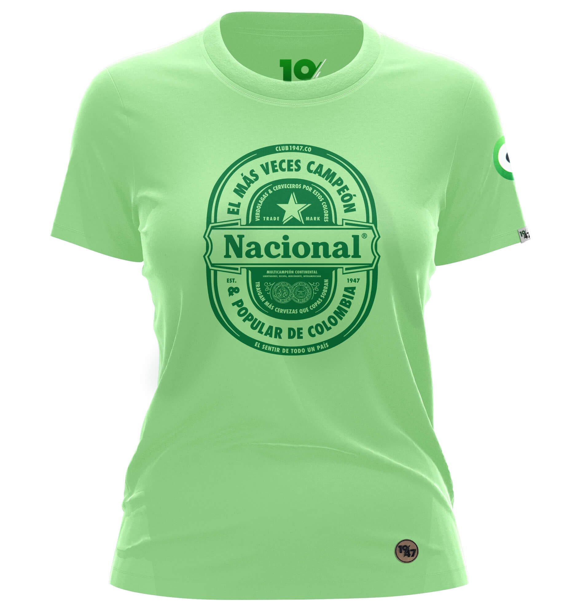Camiseta Cerveza verdolaga 1947