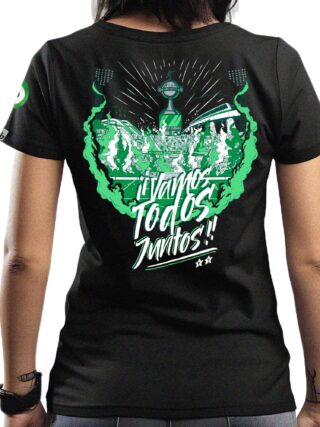 Camiseta Dama Vamos Todos Juntos