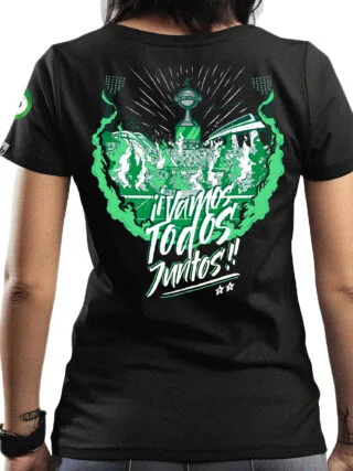 Camiseta Dama Vamos Todos Juntos